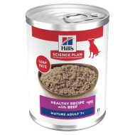Hill's Mature Adult 7+ nat hondenvoer met kip blik 1 tray (12 x 370 g)