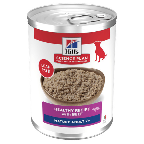Hill's Mature Adult 7+ nat hondenvoer met kip blik