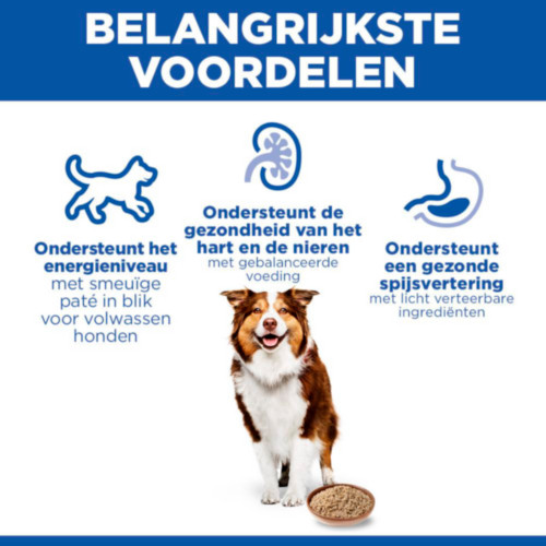 Hill's Mature Adult 7+ nat hondenvoer met kip blik