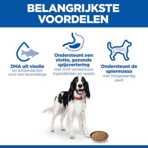 Hill's Adult nat hondenvoer met kip blik