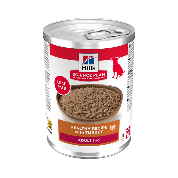 Hill's Hill's Adult nat hondenvoer met kalkoen blik 2 trays (24 x 370 g)