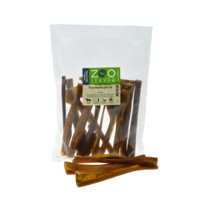 Zoolekker - Paardenkophuid hondensnack 250 g afbeelding