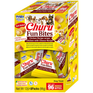 Inaba Churu Fun Bites Dog Chicken&cheese Wraps