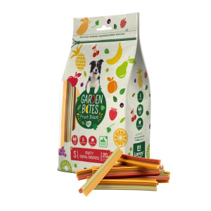 Garden Bites Fruity Dental Groovies hondensnack 2 x S