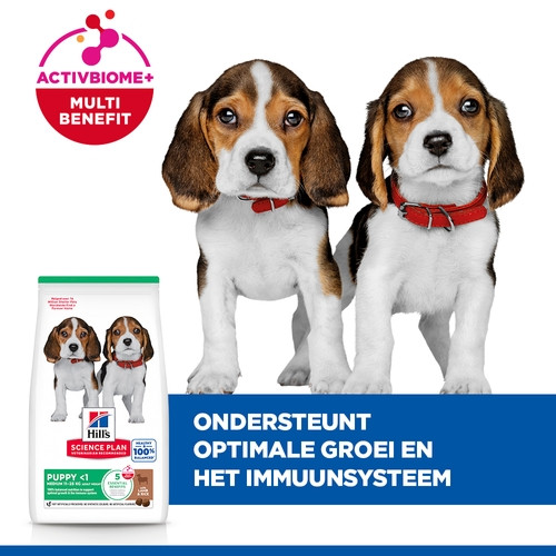 Hill's Puppy Medium met lam & rijst hondenvoer