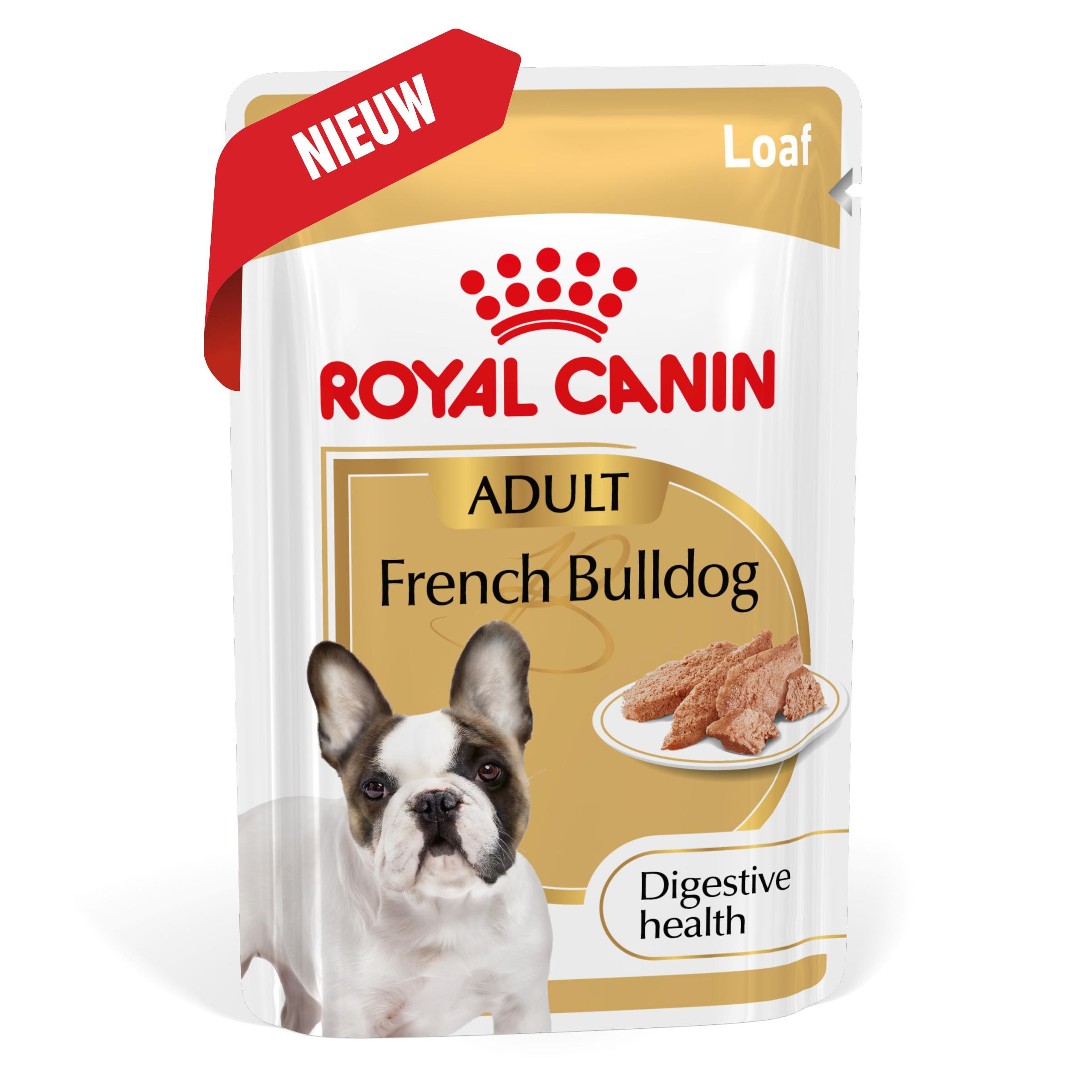 Royal Canin Adult French Bulldog natvoer hond (paté)