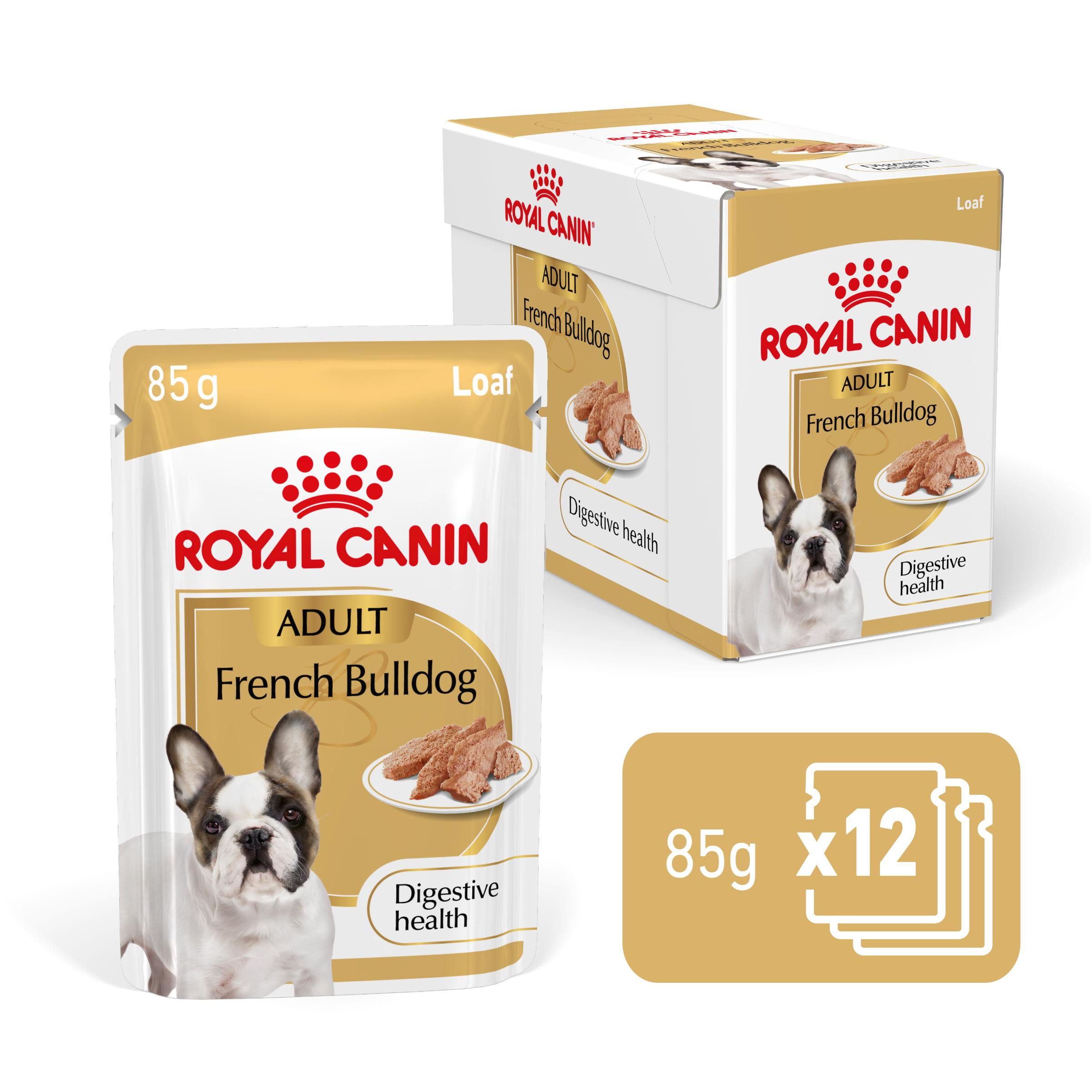 Royal Canin Adult French Bulldog natvoer hond (paté)