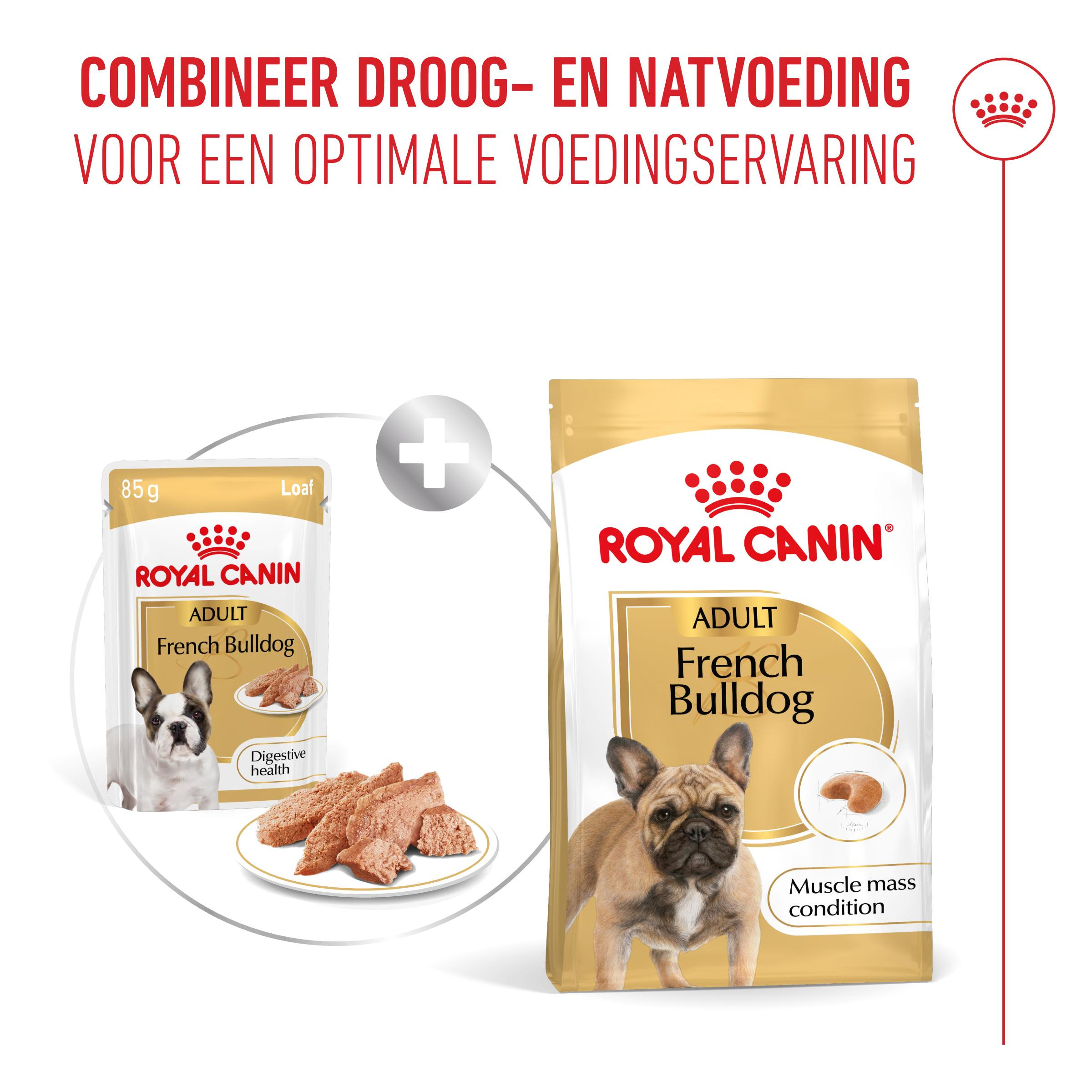 Royal Canin Adult French Bulldog natvoer hond (paté)
