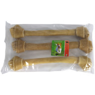 Brekz Rawhide - runderhuidbot geknoopt kauwsnack hond 38 cm 3 stuks