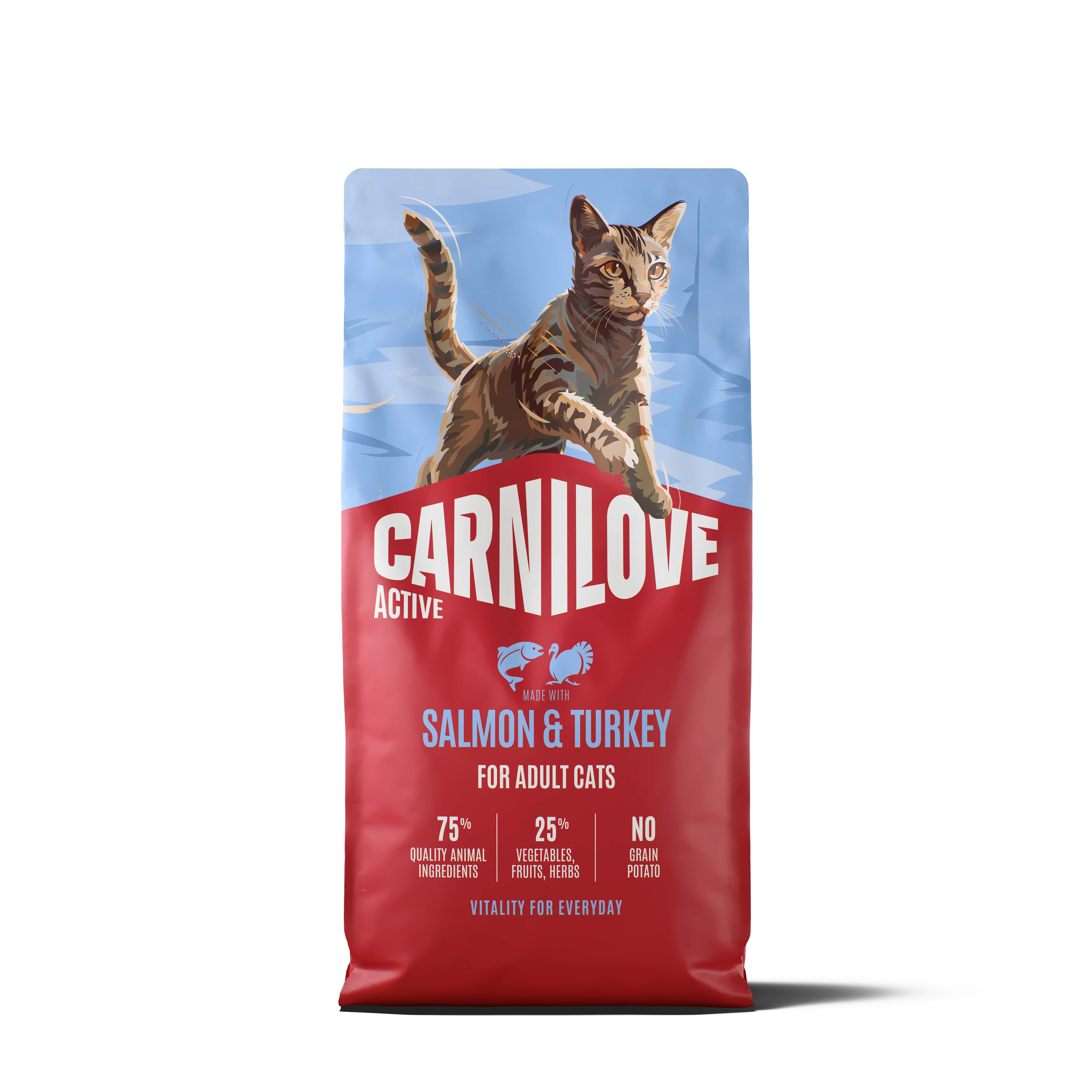 Carnilove zalm en kalkoen kattenvoer