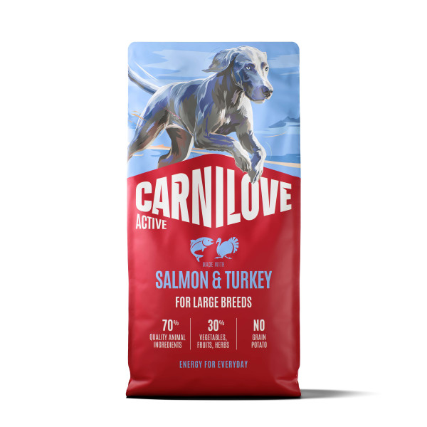 Carnilove Carnilove Large Adult zalm met kalkoen hondenvoer 12 kg