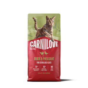 Carnilove Hairball eend met fazant kattenvoer