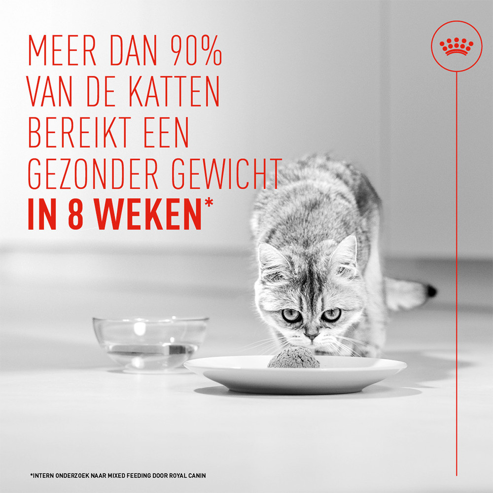 Royal Canin Light Weight Care Airlift natvoer kat (mousse)