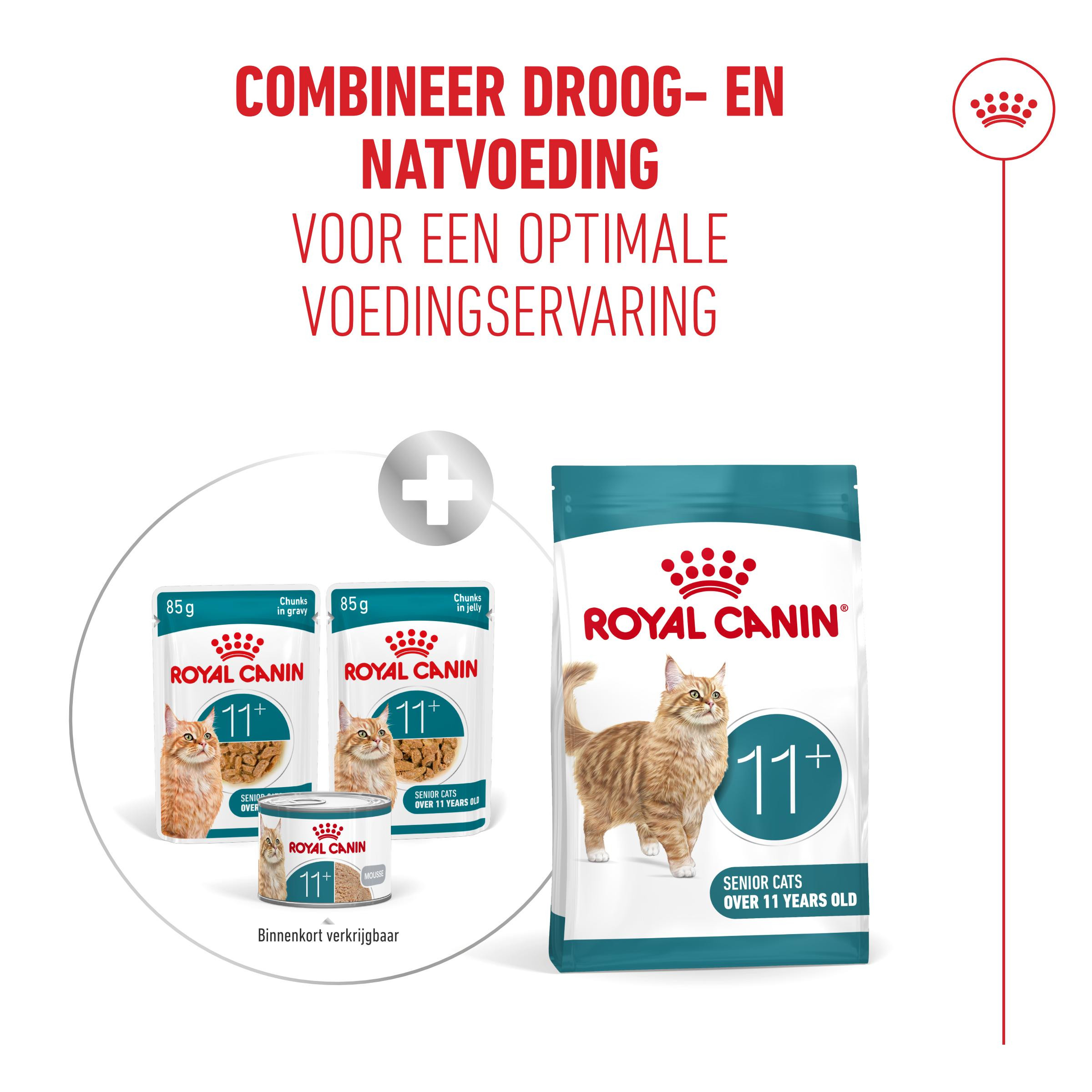 Royal Canin Ageing 11+ Airlift natvoer kat (mousse)