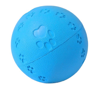 Rubberbal met pootjes en piep Large