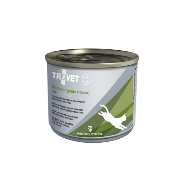 Trovet Trovet Hypoallergenic HRD met paard natvoer kat 6 x 200 g