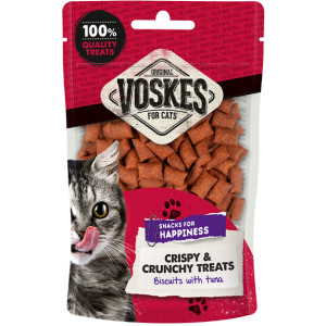 Voskes Crispy & Crunchy met tonijn kattensnack (60 g) 5 x 60 g