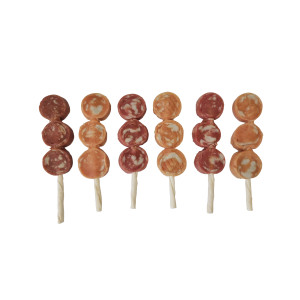 Brekz mini lollypop mix hondensnacks 2 x 24 stuks