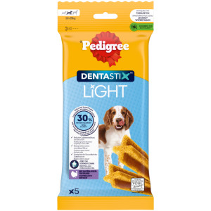 Pedigree Dentastix Light Medium hondensnack 10 - 25 kg 6 x 5 stuks