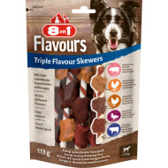 8in1 Triple Flavour skewers hondensnacks 1 verpakking