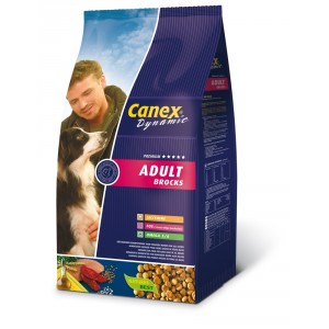 Canex Dynamic Adult Brocks Hondenvoer 2 x (12,5 1,5 kg gratis)