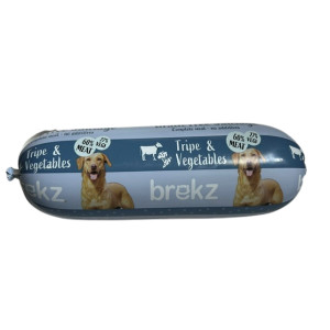 Brekz graanvrije worst pens, kip en groenten voor de hond (600 g) Per stuk