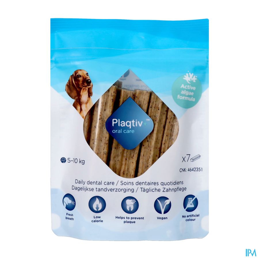 Plaqtiv+ Oral Care Daily Dental Care kauwsticks voor de hond