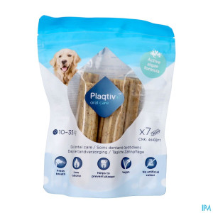 Plaqtiv+ Oral Care Daily Dental Care kauwsticks voor de hond 2 x S