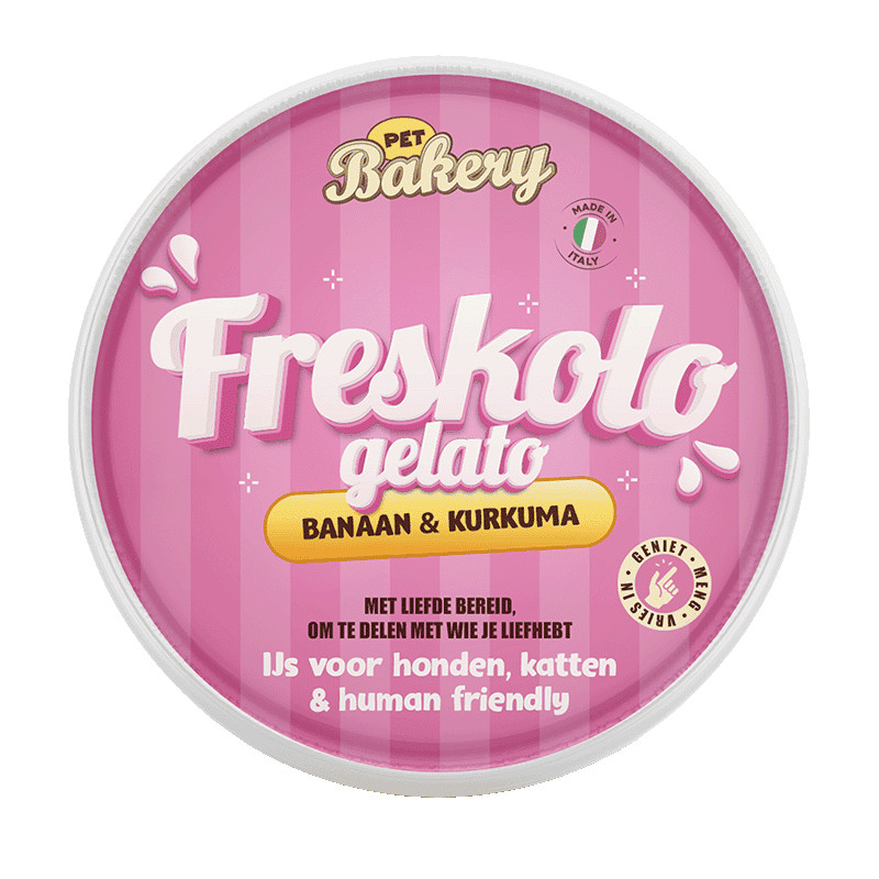 Pet Bakery Freskolo gelato - ijs voor honden en katten