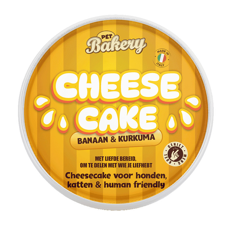 Pet Bakery Cheesecake voor honden en katten