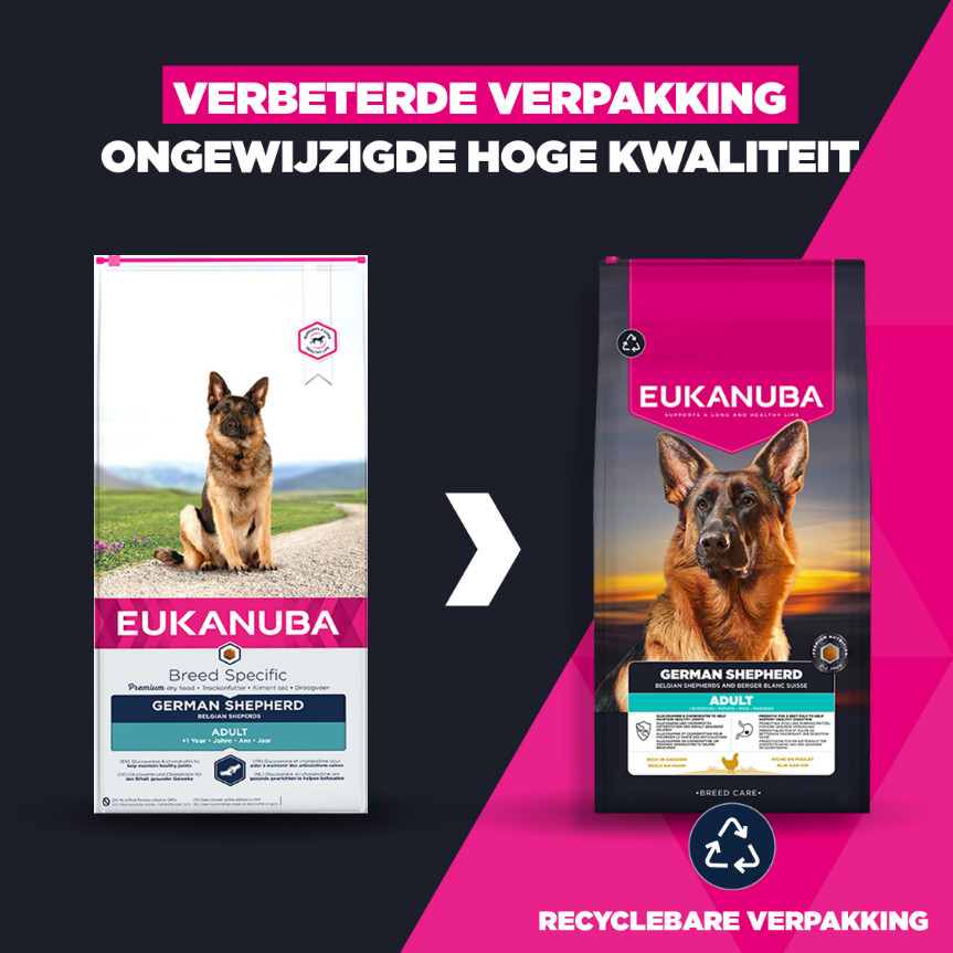 Eukanuba German Shepherd/Duitse Herder hondenvoer