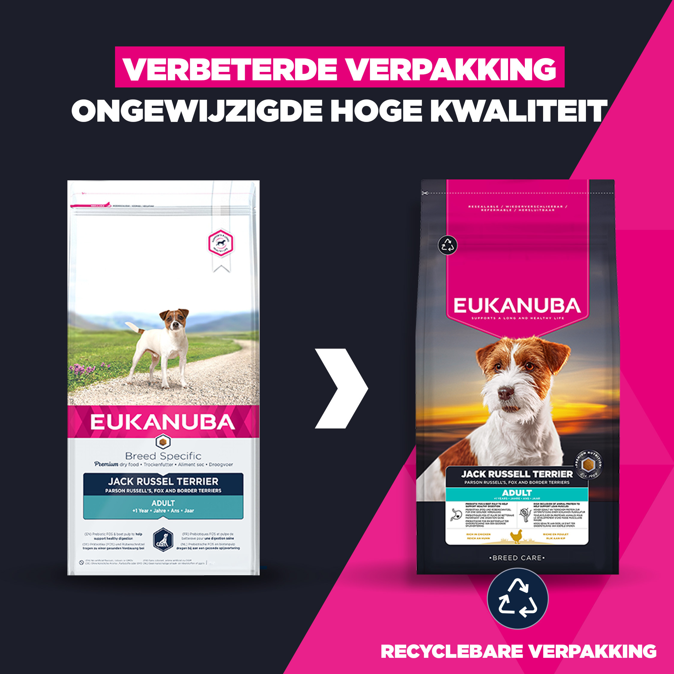 Eukanuba Jack Russell Terriër adult hondenvoer
