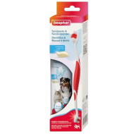 Beaphar Combipack tandpasta & tandenborstel voor hond en kat 2 Combipacks