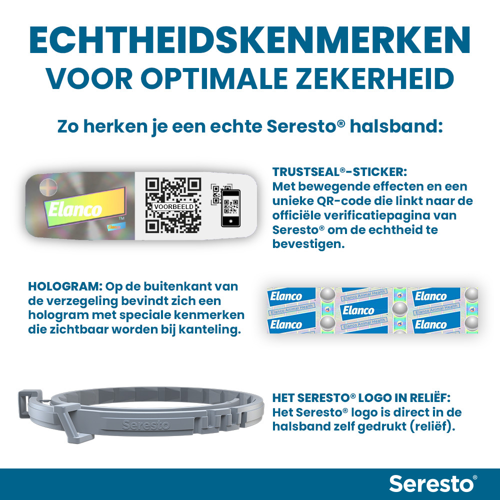 Seresto halsband grote hond (vanaf 8 kg)