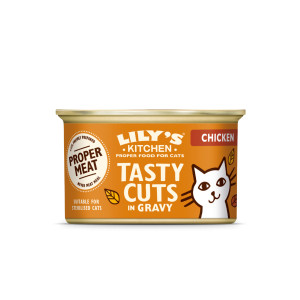 Lily's Kitchen 18x Kattenvoer Nat Tasty Cuts in Saus Kip