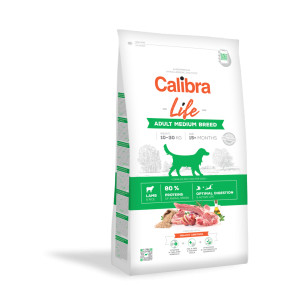 Calibra Life Adult Medium Breed lam en rijst hondenvoer 12 kg afbeelding