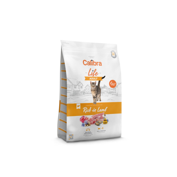 Calibra Calibra Life Adult met verse lam kattenvoer 6 kg