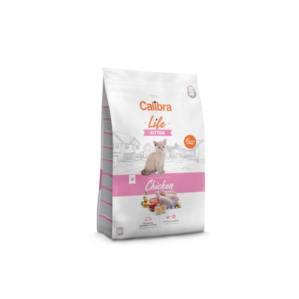 Calibra Calibra Life Kitten kip kattenvoer 6 kg