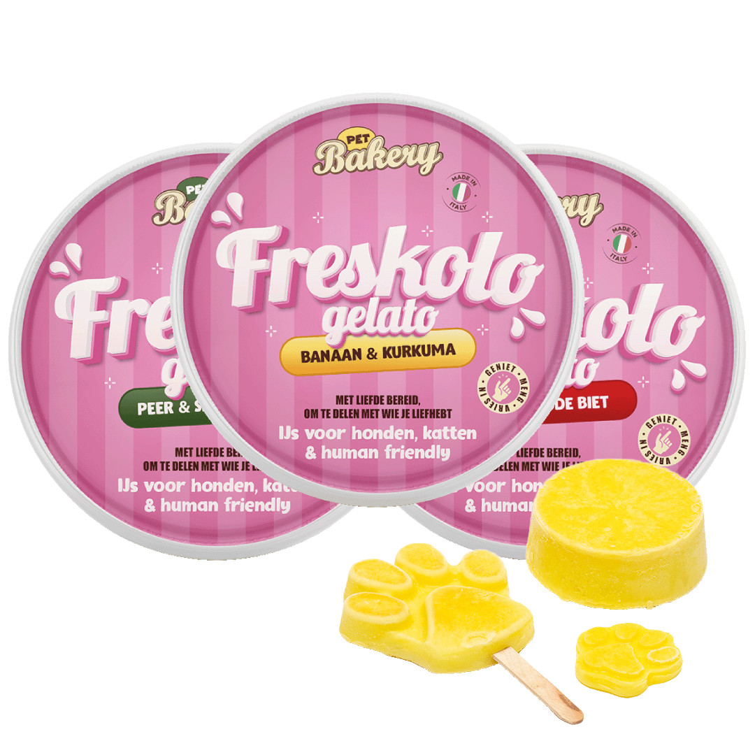 Pet Bakery Freskolo gelato - ijs voor honden en katten