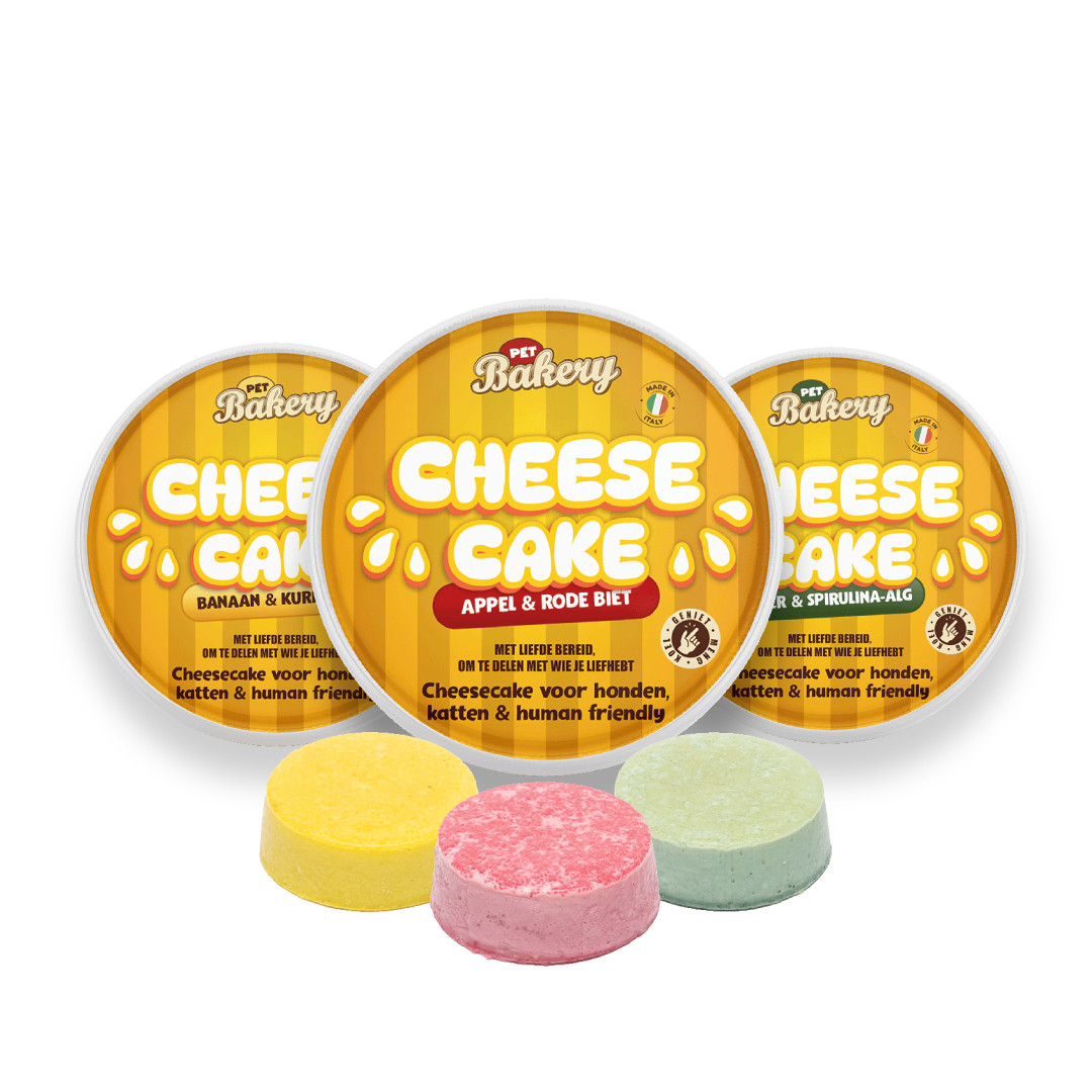 Pet Bakery Cheesecake voor honden en katten