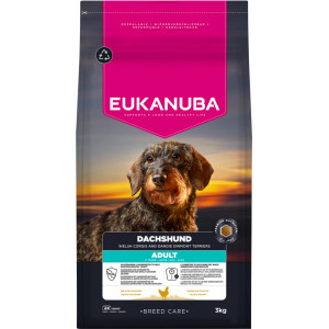 Eukanuba Breed Specific Teckel Hondenvoer Voordeelpakket : 3 x 3 kg