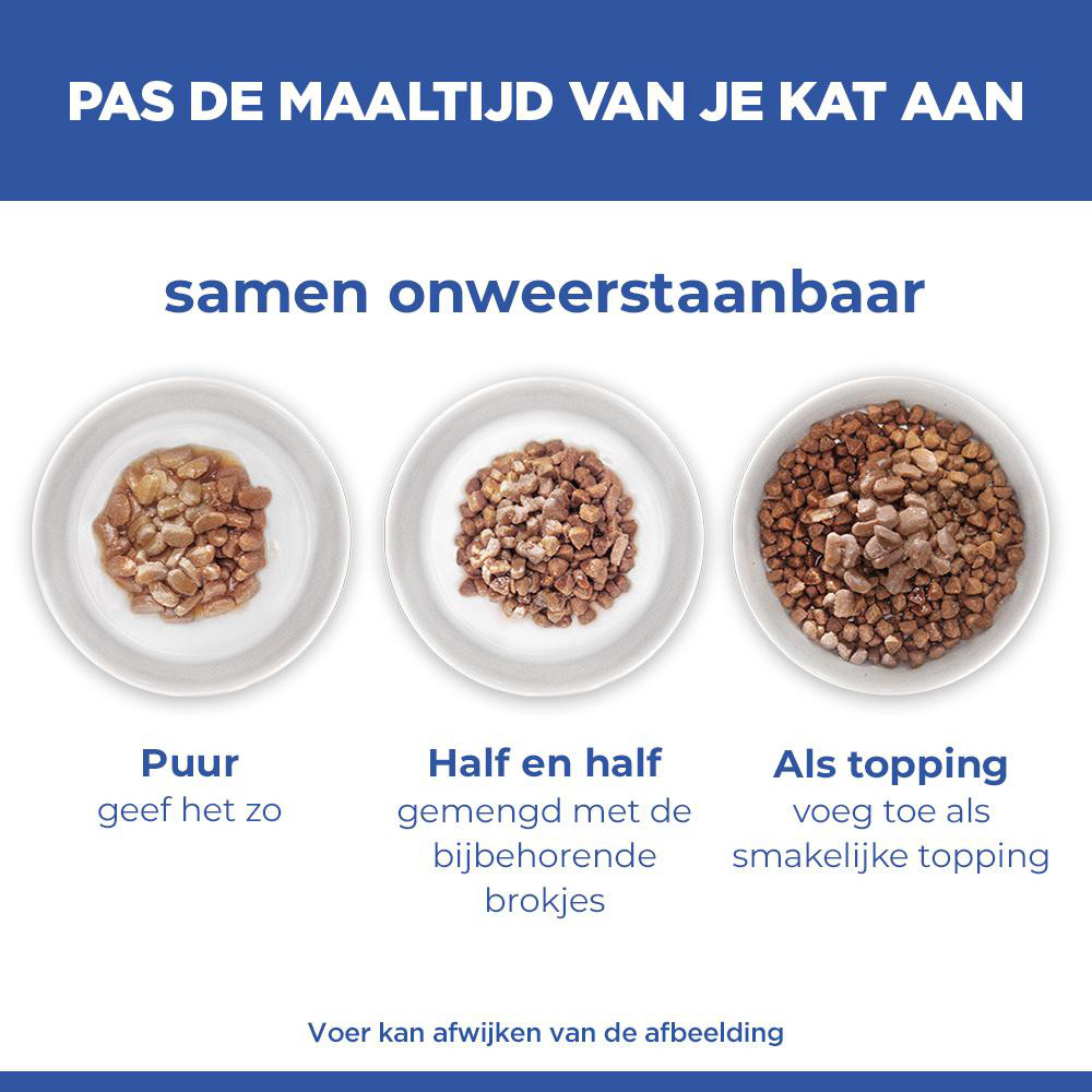 Hill's Adult nat kattenvoer met kalkoen maaltijdzakje multipack