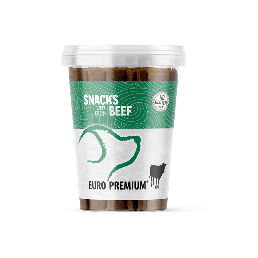 Euro Premium hondensnacks met rund