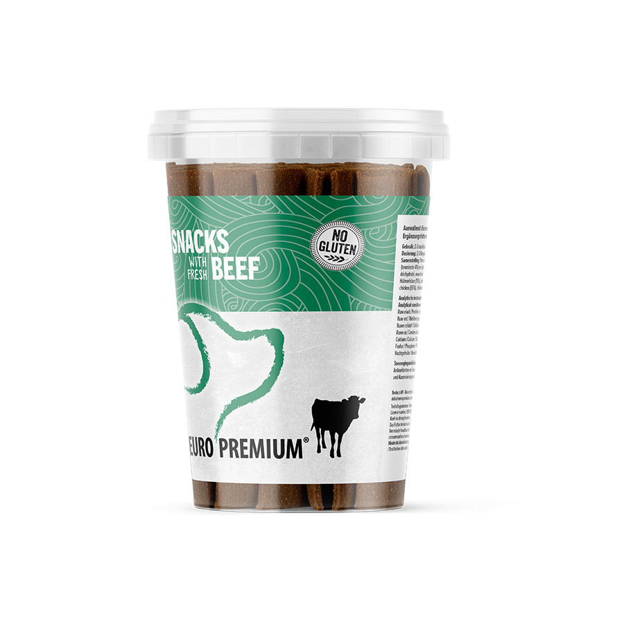 Euro Premium hondensnacks met rund
