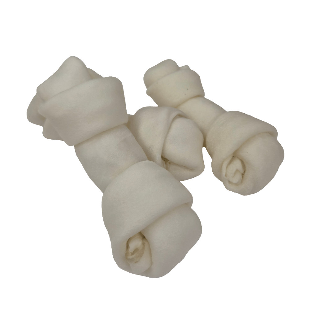 Brekz Dental Rawhide - knoopbeen kauwsnack hond 17 cm