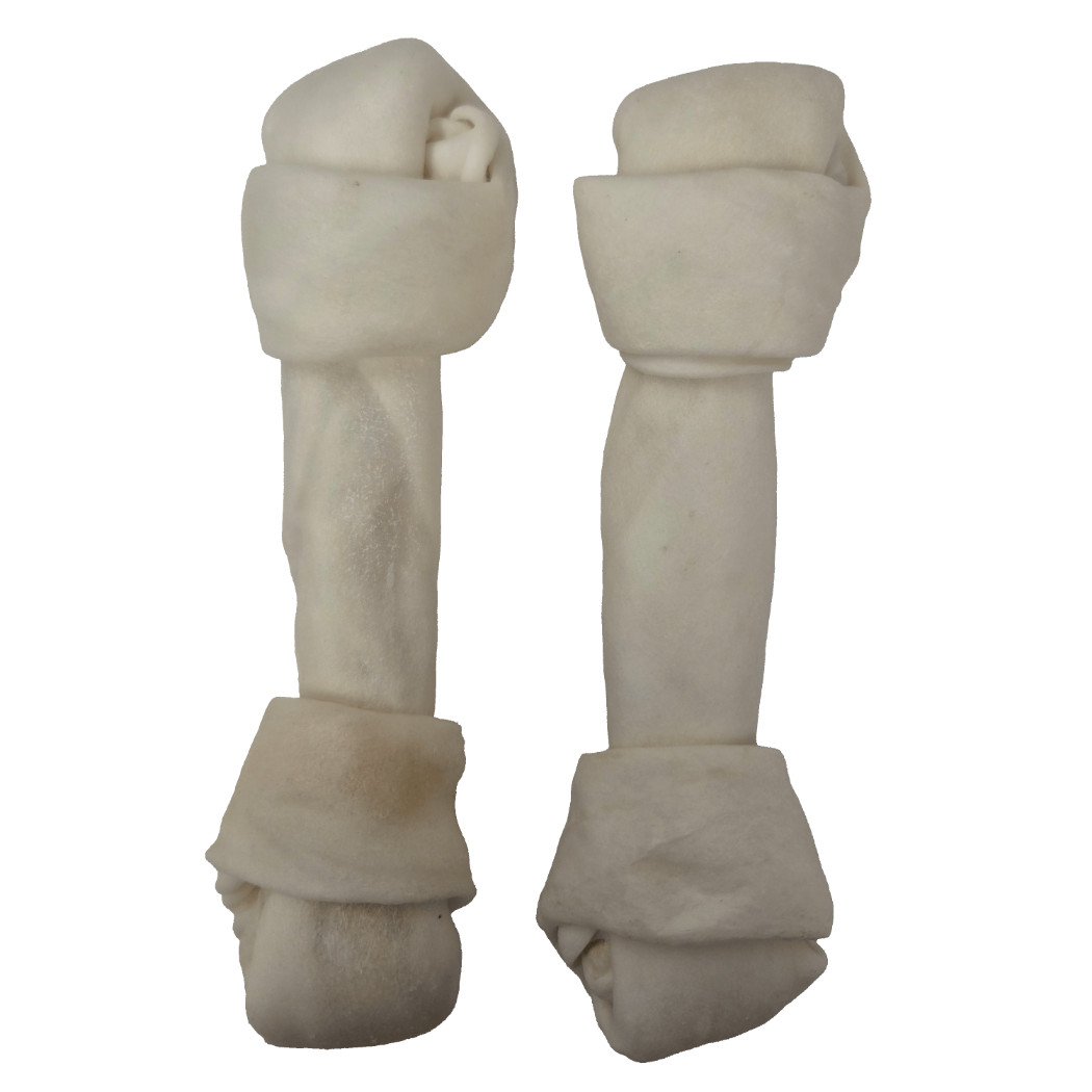 Brekz Dental Rawhide - knoopbeen kauwsnack hond 26 cm