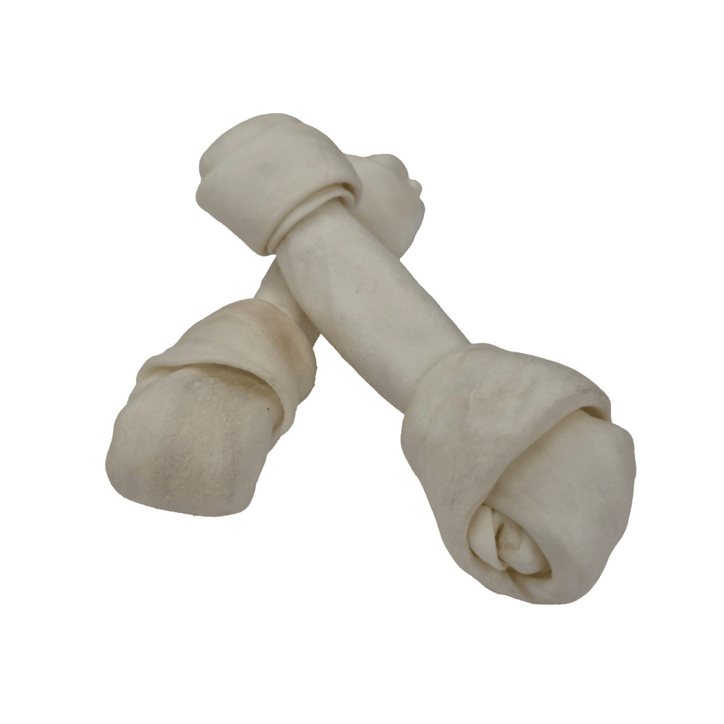 Brekz Dental Rawhide - knoopbeen kauwsnack hond 26 cm