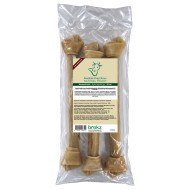 Brekz Rawhide - runderhuidbot geknoopt kauwsnack hond 38 cm 6 stuks