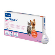 Virbac Allerderm Spot-on kleine hond & kat tot 10 kg 6 pipetten