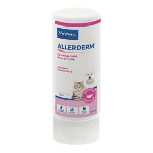 Virbac Allerderm shampoo gevoelige huid voor hond en kat 250 ml